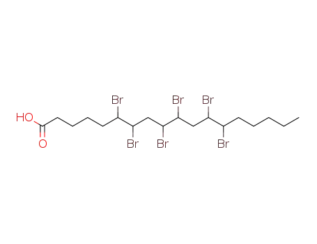 6,7,9,10,12,13-hexabromo-octadecanoic acid