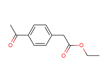 Molecular Structure of 1528-42-3 (ethyl 4-acetylphenylacetate)