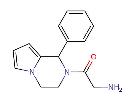 2-amino-1-(1-phenyl-3,4-dihydropyrrolo[1,2-a]pyrazin-2(1H)-yl)ethanone