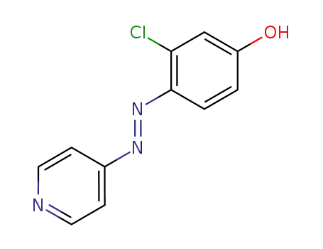 3-chloro-4-[4]pyridylazo-phenol
