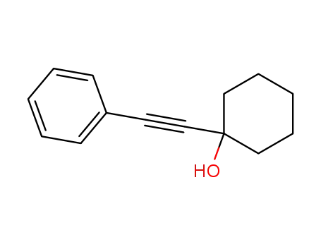 Molecular Structure of 20109-09-5 (1-(PHENYLETHYNYL)-1-CYCLOHEXANOL)