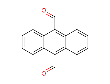 Molecular Structure of 7044-91-9 (9,10-Anthracenedicarboxaldehyde)