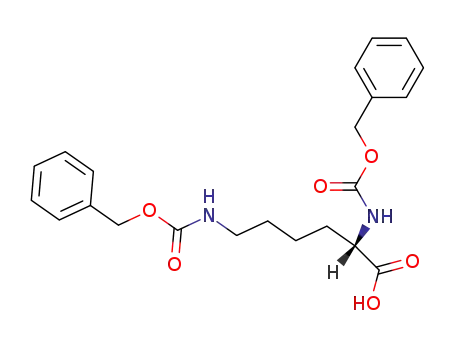 Molecular Structure of 405-39-0 (Z-LYS(Z)-OH)