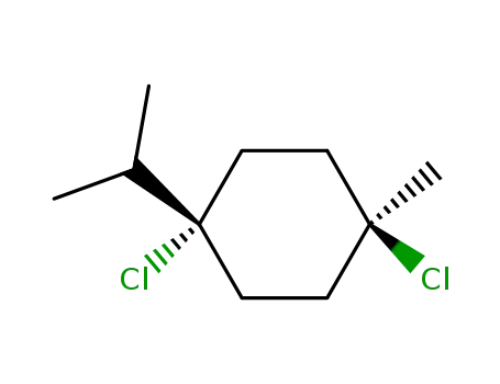Cyclohexane, 1,4-dichloro-1-methyl-4-(1-methylethyl)-, trans-