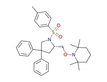 1-[4,4-diphenyl-1-(toluene-4-sulfonyl)-pyrrolidin-2-ylmethoxy]-2,2,6,6-tetramethyl-piperidine