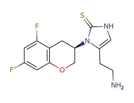(R)-5-(2-aminoethyl)-1-(6,8-difluorochroman-3-yl)-1,3-dihydroimidazole-2-thione
