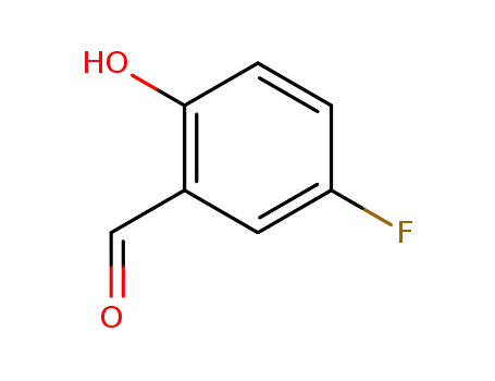 Molecular Structure of 347-54-6 (5-Fluorosalicylaldehyde)
