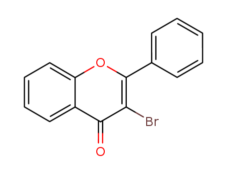 4H-1-Benzopyran-4-one, 3-bromo-2-phenyl-