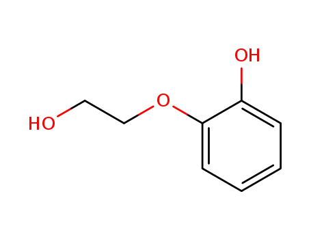 Molecular Structure of 4792-78-3 (2-(2-HYDROXYETHOXY)PHENOL)