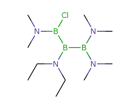 diethylamino-tris(dimethylamino)chlorotriborane(5)
