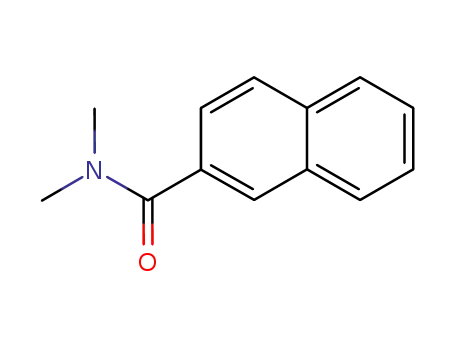 Molecular Structure of 13577-85-0 (N,N-Dimethylnaphthalene-2-carboxamide)