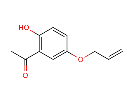 Molecular Structure of 40815-75-6 (5'-ALLYLOXY-2'-HYDROXYACETOPHENONE)