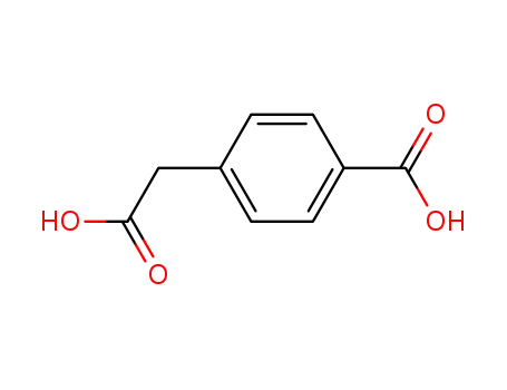 Molecular Structure of 501-89-3 (4-CARBOXYPHENYLACETIC ACID)