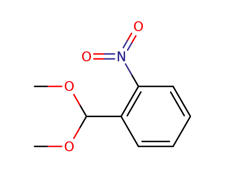 Molecular Structure of 20627-73-0 (ORTHO-NITROBENZALDEHYDEDIMETHYLACETAL)