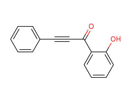 Molecular Structure of 16619-68-4 (2-Propyn-1-one, 1-(2-hydroxyphenyl)-3-phenyl-)