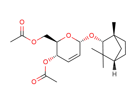 (1R)-endo-fenacholyl 4,6-di-O-acetyl-2,3-dideoxy-α-D-erythro-hex-2-enopyranoside