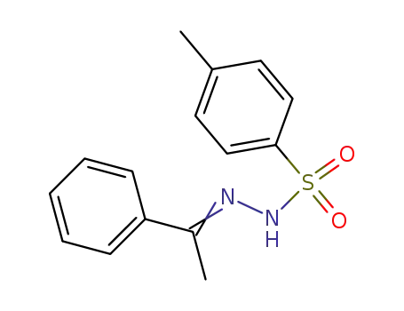Molecular Structure of 4545-21-5 (ACETOPHENONE TOSYLHYDRAZONE)