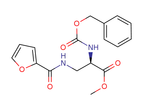 (R)-2-benzyloxycarbonylamino-3-[(furan-2-carbonyl)amino]propionic acid methyl ester