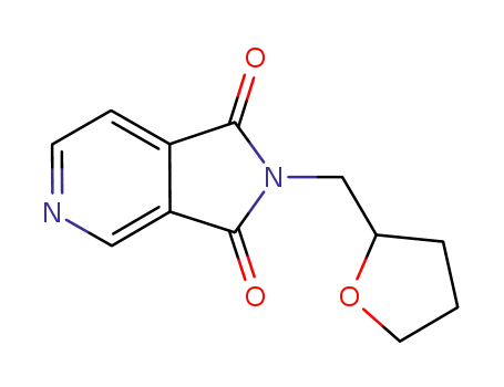 2-((tetrahydrofuran-2-yl)methyl)-2H-pyrrolo[3,4-c]pyridine-1,3-dione
