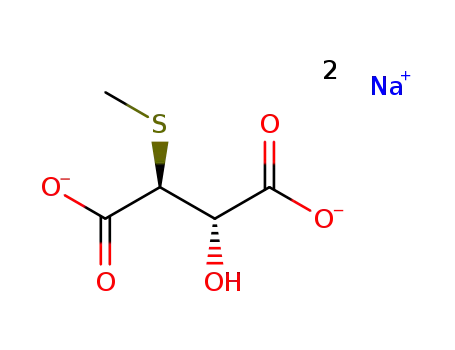 sodium (2S,3S)-(-)-3-methylmercaptomalate