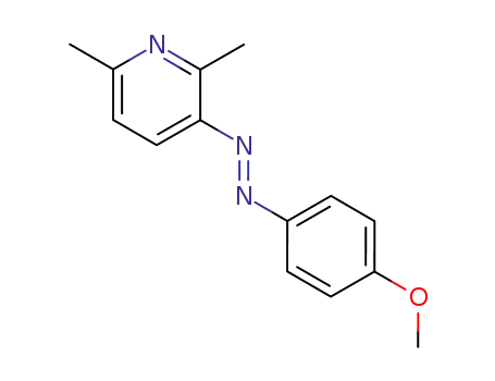 3-(4-methoxy-phenylazo)-2,6-dimethyl-pyridine