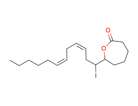 7-[(3Z,6Z)-1-iodo-3,6-dodecadienyl]-2-oxepanone