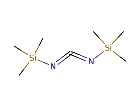 Molecular Structure of 1000-70-0 (Bis(trimethylsilyl)carbodiimide)