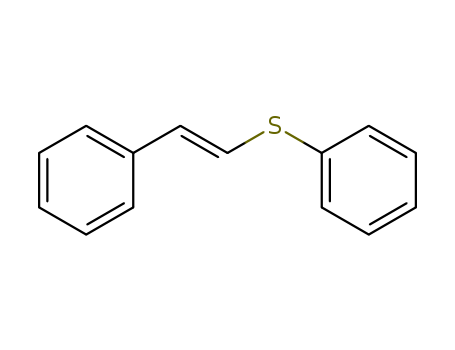 Benzene, [[(1E)-2-phenylethenyl]thio]-