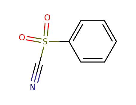 Molecular Structure of 24224-99-5 (Benzenesulfonyl cyanide)
