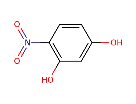 Molecular Structure of 3163-07-3 (4-Nitroresorcinol)