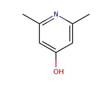 Molecular Structure of 13603-44-6 (4-Hydroxy-2,6-dimethylpyridine)