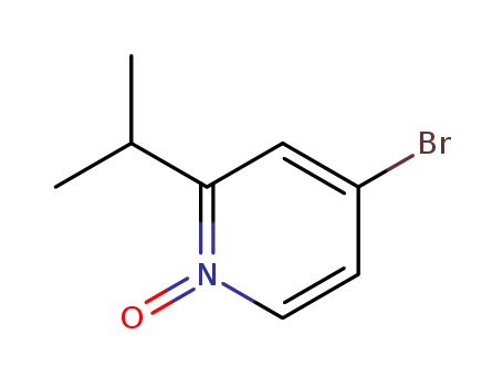 4-bromo-2-isopropyl-pyridine-1-oxide
