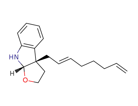 3,3a,8,8a-tetrahydro-3a-(2,7-octadienyl)-2H-furo[2,3-b]indole