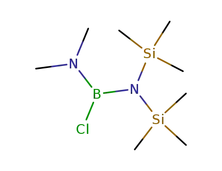 Bis(trimethylsilyl)aminochlorodimethylaminoboran