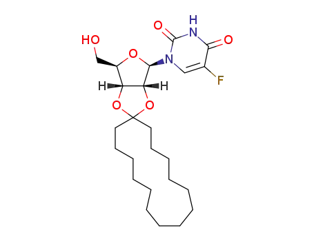 5-fluoro-1-[(3a'R,4'R,6'R,6a'R)-3a',4',6',6a'-tetrahydro-6'-(hydroxymethyl)spiro[cyclopentadecane-1,2'-furo[3,4-d][1,3]dioxol]-4'-yl]pyrimidine-2,4(1H,3H)-dione