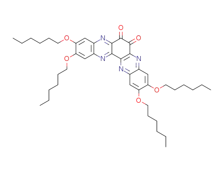 2,3,10,11-tetrakis(hexyloxy)quinoxalino[2,3-a]phenazine-6,7-dione