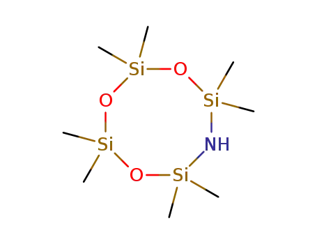 Molecular Structure of 17883-13-5 (1,3,5-Trioxa-7-aza-2,4,6,8-tetrasilacyclooctane,
2,2,4,4,6,6,8,8-octamethyl-)