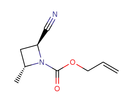 (2S,4R)-N-allyloxycarbonyl-2-cyano-4-methyl-azetidine