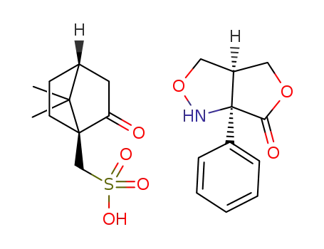 6-oxo-6a-phenyltetrahydro-1H,3H-furo[3,4-c][1,2]oxazol-1-ium (7,7-dimethyl-2-oxobicyclo[2.2.1]hept-1-yl)methane sulfonate