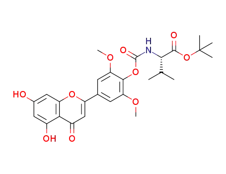 4'-O-CO-(Val-OtBu)-tricin
