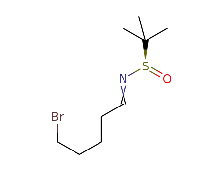 (Rs)-N-(tert-butanesulfinyl)-5-bromopentan-1-imine