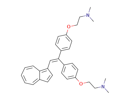 2-(azulen-1-yl)-1,1-bis{4-[2-(dimethylamino)ethoxy]phenyl}ethylene