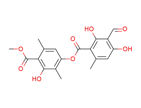 Molecular Structure of 479-20-9 (ATRANORIN)
