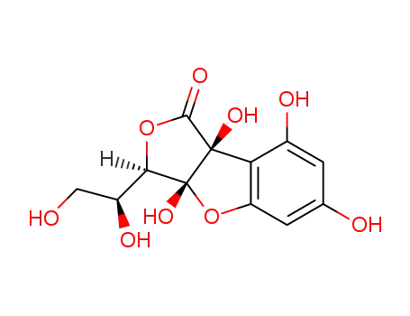 (3R,3aR,8bS)-3-((S)-1,2-dihydroxyethyl)-3a,6,8,8b-tetrahydroxy-3,3a-dihydrofuro[3,4-b]benzofuran-1(8bH)-one