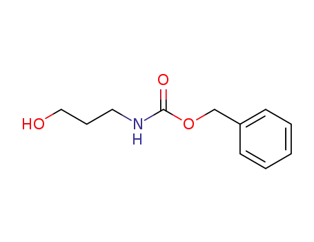 Molecular Structure of 34637-22-4 (BENZYL N-(3-HYDROXYPROPYL)CARBAMATE)