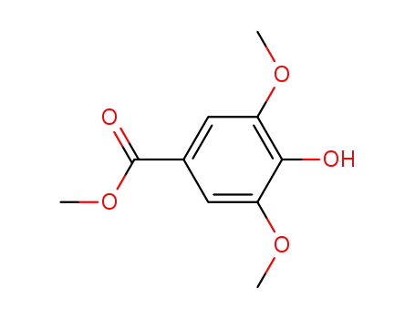 Molecular Structure of 884-35-5 (Methyl syringate)