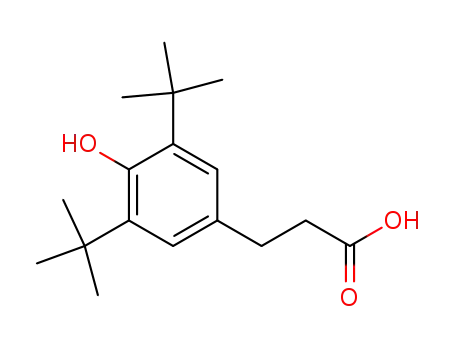 4-hydroxy-3,5-di-tert-butylphenylpropionic acid