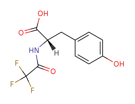 (2S)-3-(4-hydroxyphenyl)-2-[(2,2,2-trifluoroacetyl)amino]propanoic acid