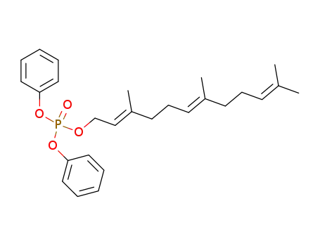 phosphoric acid diphenyl ester (2E,6E)-3,7,11-trimethyl-dodeca-2,6,10-trienyl ester