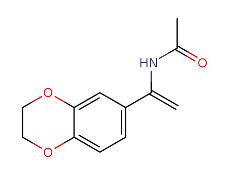 N-(1-(2,3-dihydrobenzo[b][1,4]dioxin-6-yl)vinyl)acetamide